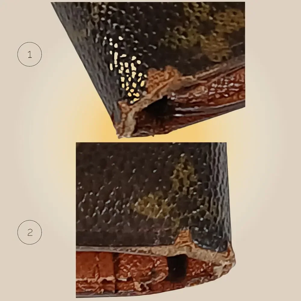 Louis Vuitton Authentic Vintage Monogram French Kisslock Wallet - Picture 15 of 15